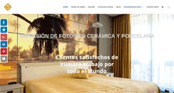 Desktop Screenshot of fotoceramicalezcano.com